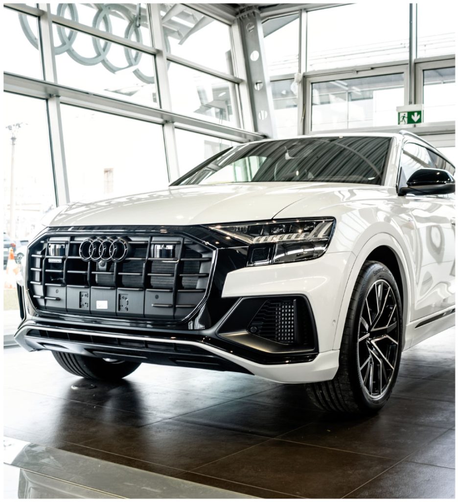 Audi with car window tint installed in Spring Spring