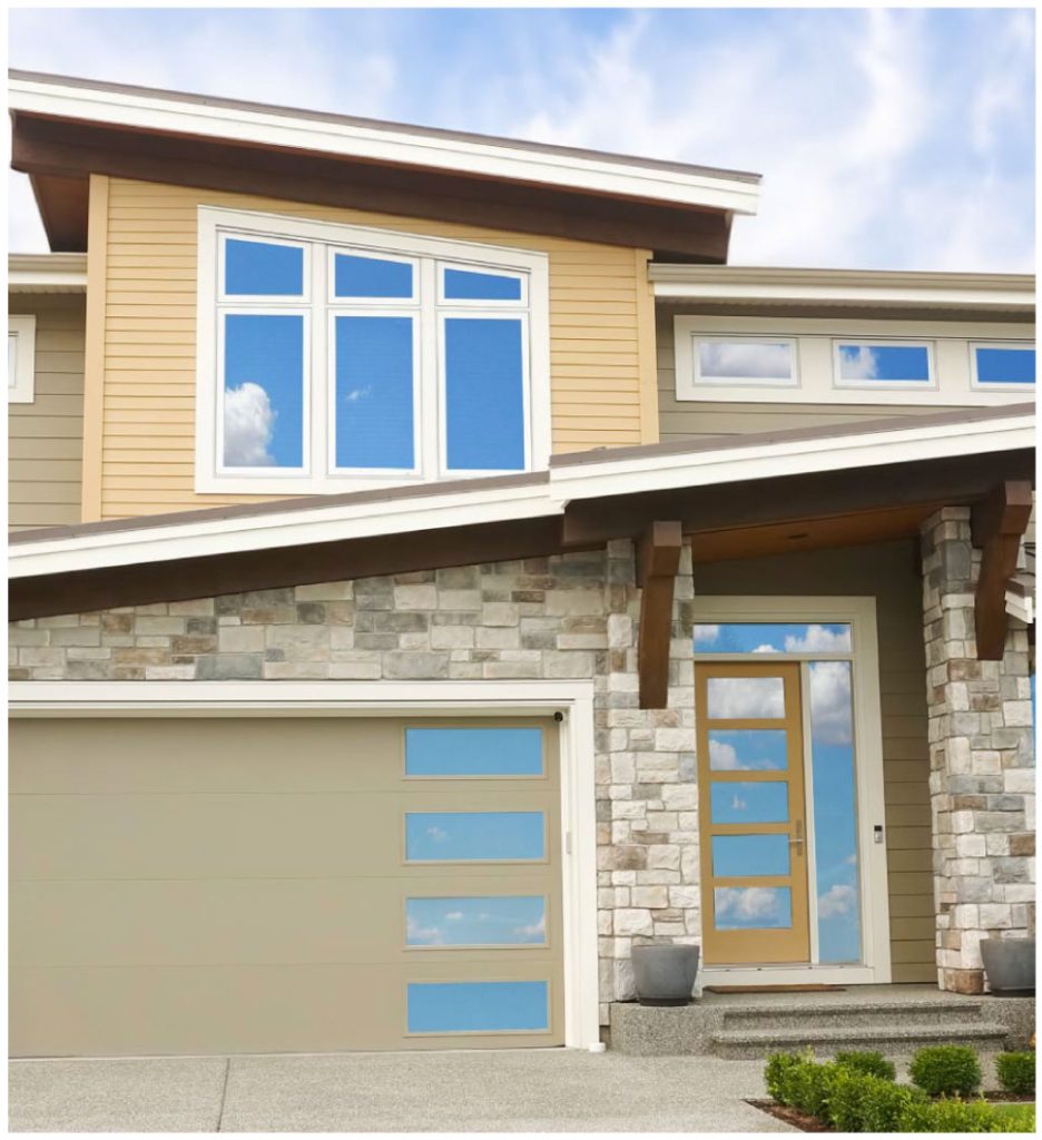 Home with residential window tint installed in Kingwood Kingwood